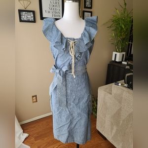 Lauren Jeans Company dress, Sz 10 chambray